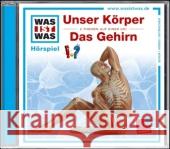 Unser Körper / Das Gehirn, 1 Audio-CD Baur, Manfred 9783788629052 Tessloff