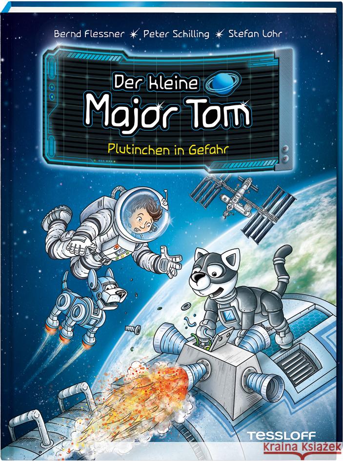 Der kleine Major Tom - Plutinchen in Gefahr Flessner, Bernd; Schilling, Peter 9783788640125
