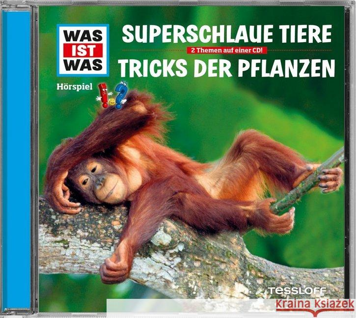 Superschlaue Tiere / Tricks der Pflanzen, Audio-CD Baur, Manfred 9783788643393