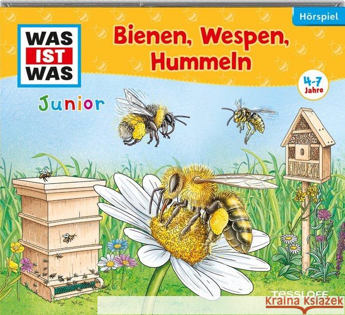 Bienen, Wespen, Hummeln, 1 Audio-CD Wakonigg, Daniela 9783788643485 Tessloff