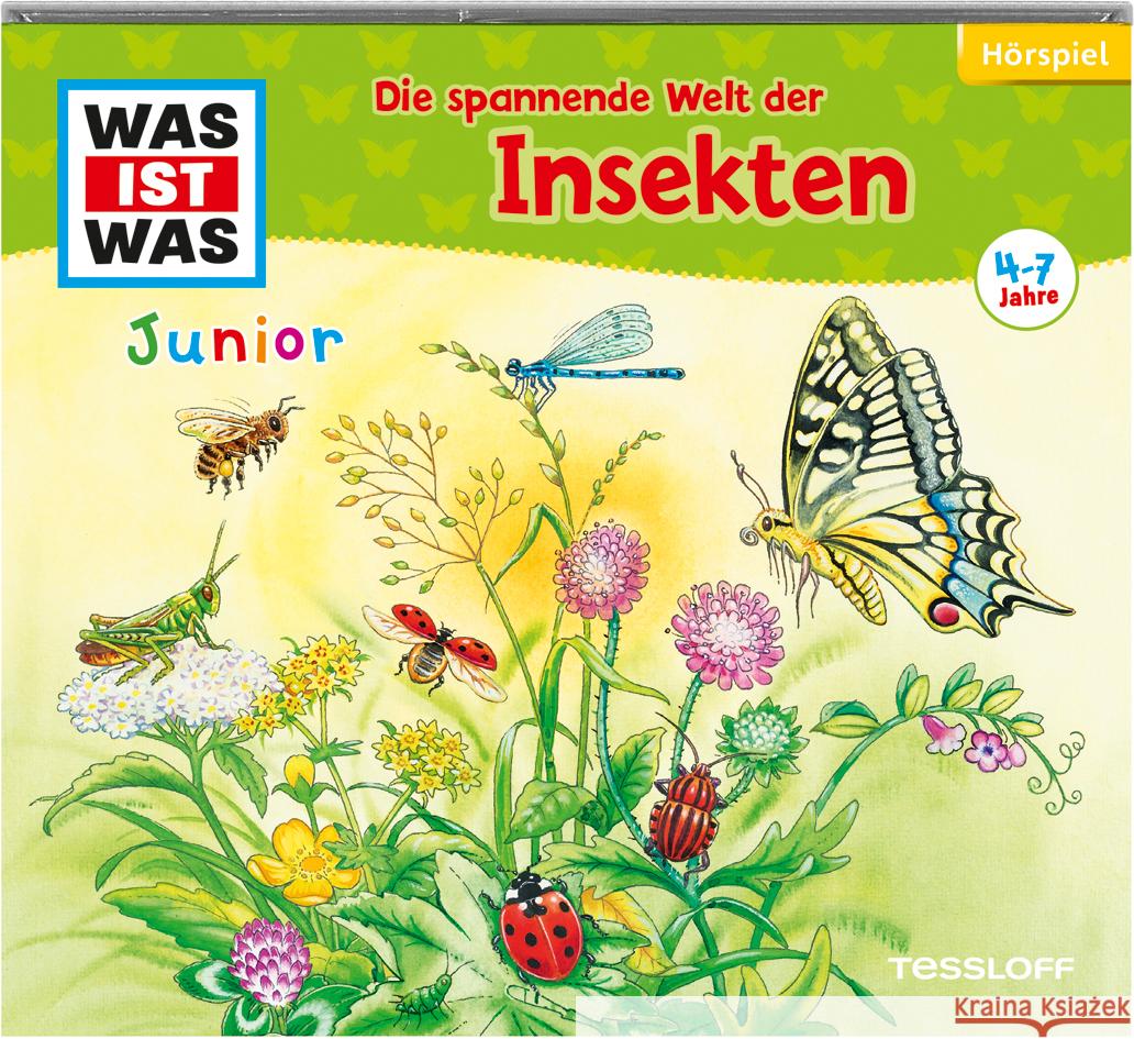 WAS IST WAS Junior Hörspiel: Die spannende Welt der Insekten, Audio-CD Daniela Wakonigg, Schmidtke, Lars 9783788643515