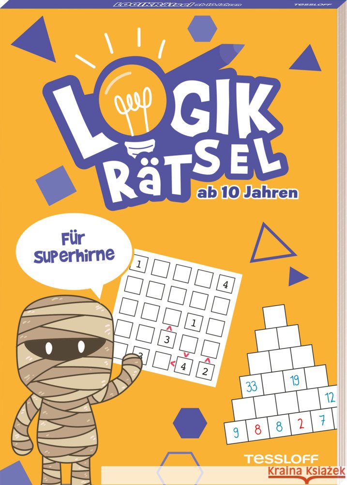 Logikrätsel für Superhirne Heine, Stefan 9783788647384