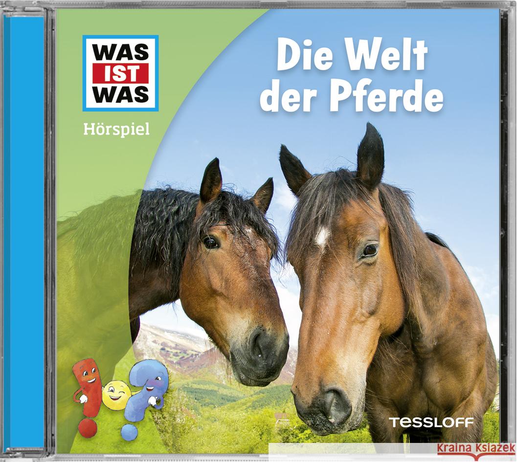 WAS IST WAS Hörspiel: Die Welt der Pferde, Audio-CD Wehrmann, Nele 9783788670092 Tessloff Verlag Ragnar Tessloff GmbH & Co. KG