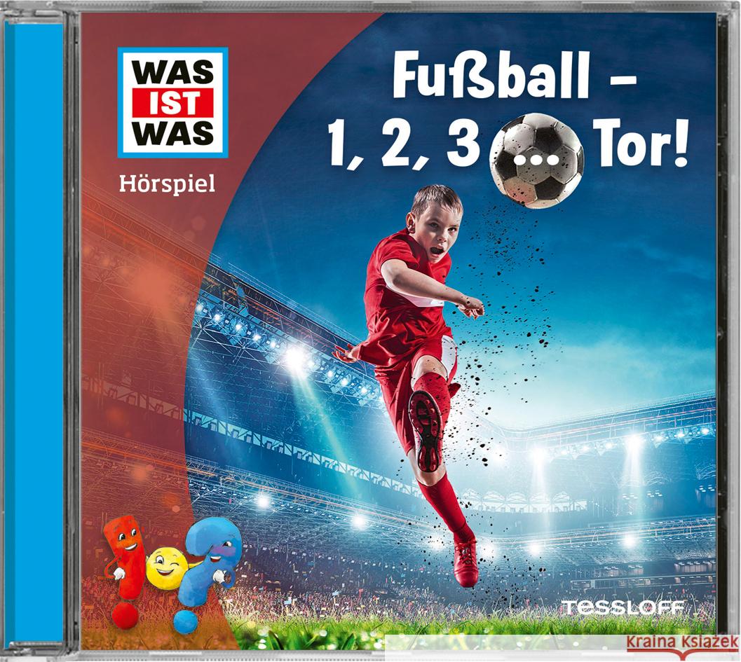 WAS IST WAS Hörspiel. Fußball - 1, 2, 3 ... Tor!, Audio-CD Disselhoff, Johannes 9783788670115 Tessloff Verlag Ragnar Tessloff GmbH & Co. KG