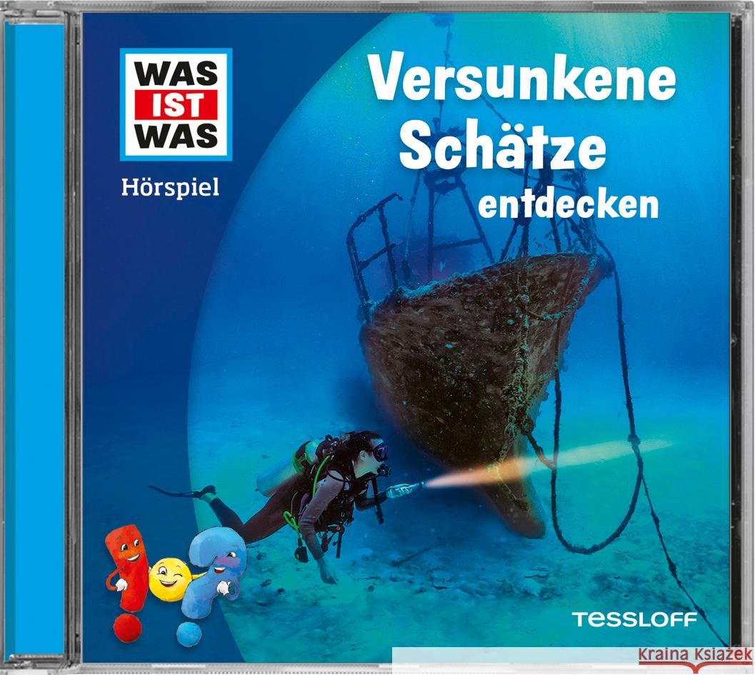 WAS IST WAS Hörspiel. Versunkene Schätze entdecken, Audio-CD Disselhoff, Johannes 9783788670122 Tessloff Verlag Ragnar Tessloff GmbH & Co. KG