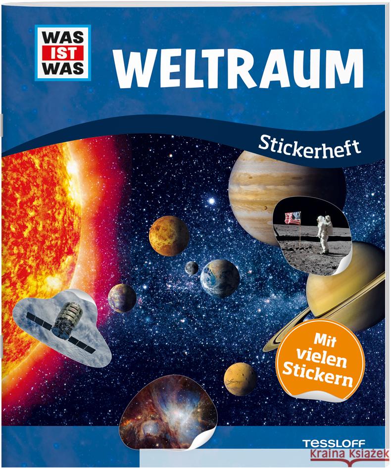 WAS IST WAS Stickerheft: Weltraum Langbein, Carolin 9783788676339