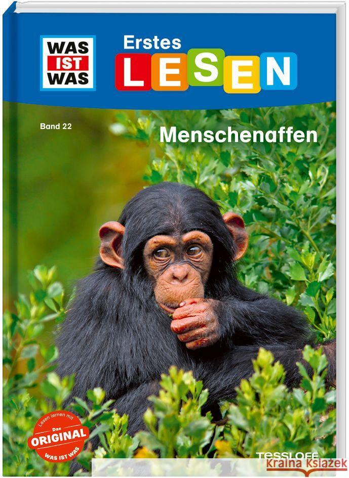 WAS IST WAS Erstes Lesen Band 22. Menschenaffen Braun, Christina 9783788676780