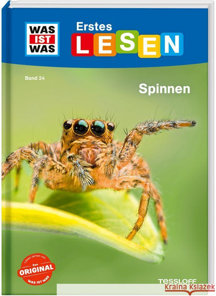 WAS IST WAS Erstes Lesen Band 24. Spinnen Braun, Christina 9783788676803