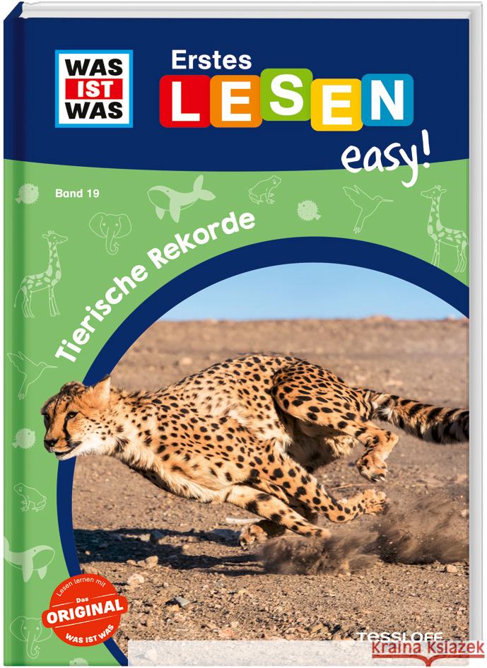 WAS IST WAS Erstes Lesen easy! Band 19. Tierische Rekorde Meierjürgen, Sonja 9783788677374
