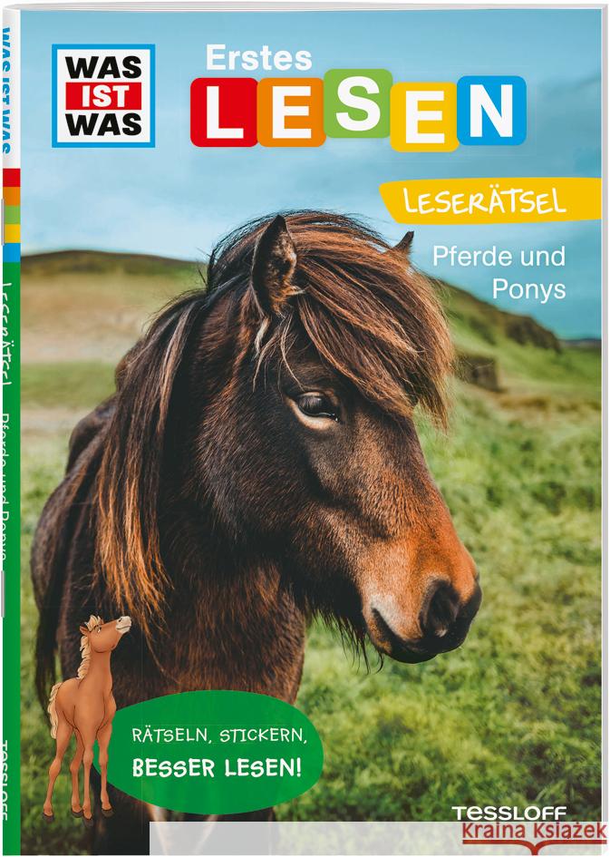 WAS IST WAS Erstes Lesen. Leserätsel Pferde und Ponys Braun, Christina 9783788681432