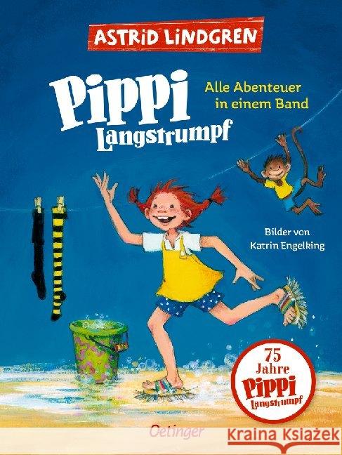 Pippi Langstrumpf : Alle Abenteuer in einem Band Lindgren, Astrid 9783789114502 Oetinger