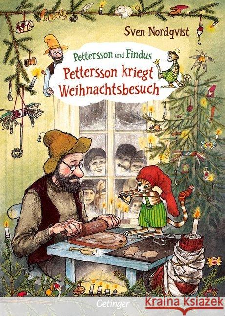 Pettersson kriegt Weihnachtsbesuch Nordqvist, Sven   9783789161742 Oetinger