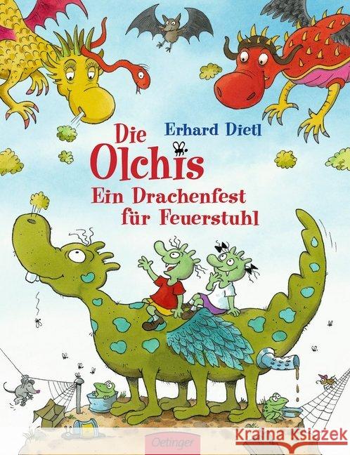 Die Olchis - Ein Drachenfest für Feuerstuhl Dietl, Erhard   9783789164224 Oetinger