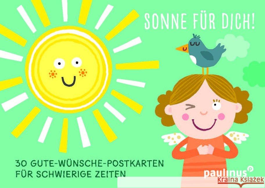 Sonne für Dich! : 30 Gute-Wünsche-Postkarten für schwierige Zeiten Fritsch, Marlene 9783790219388 Paulinus