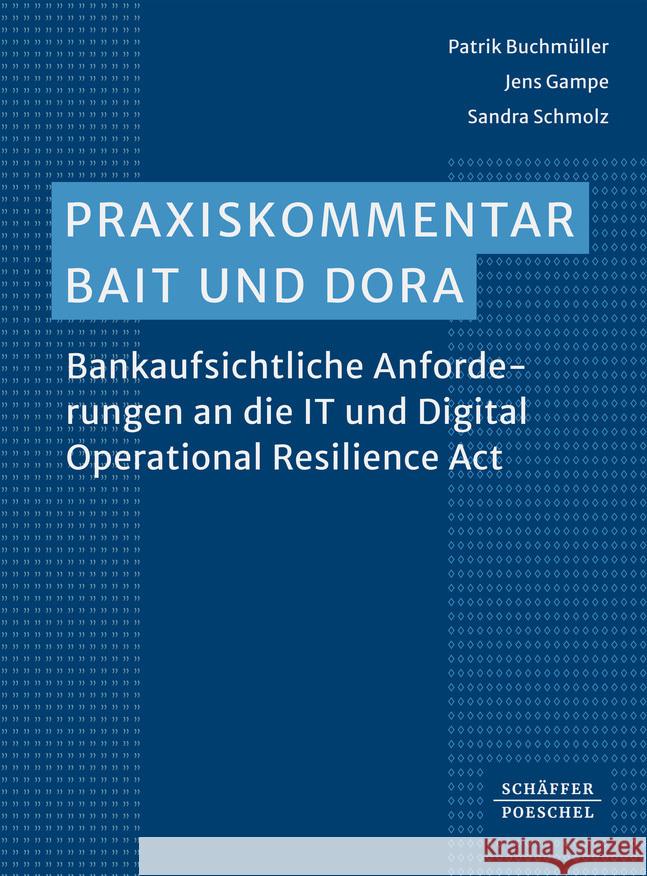 Praxiskommentar BAIT und DORA Buchmüller, Patrik, Gampe, Jens, Schmolz, Sandra 9783791054681 Schäffer-Poeschel