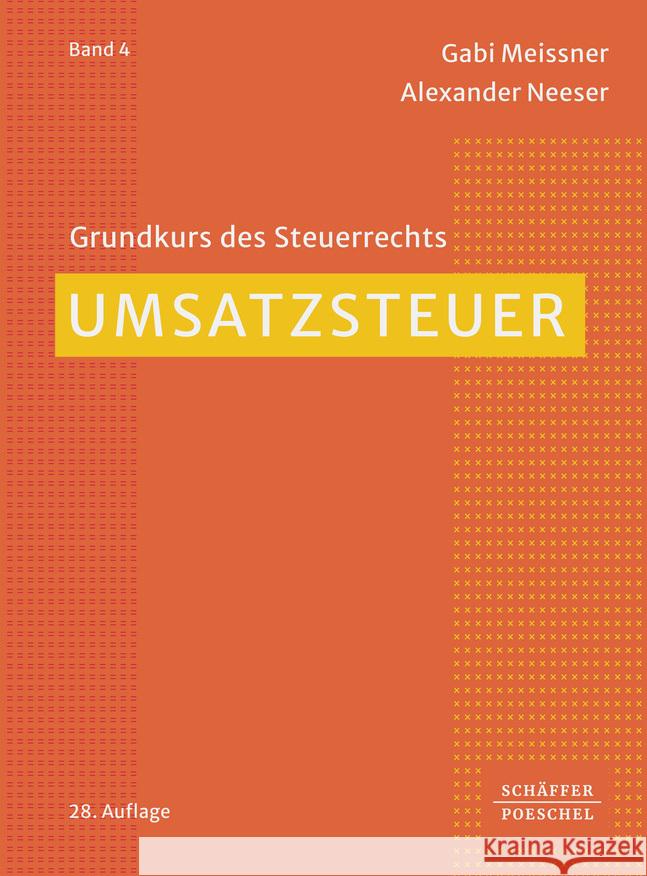 Umsatzsteuer Meissner, Gabi, Neeser, Alexander 9783791065717