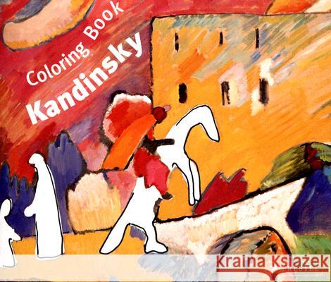 Coloring Book Kandinsky Doris Kutschbach Paul Aston Claudia Weyh 9783791337128 Prestel Publishing