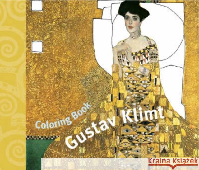 Coloring Book Gustav Klimt Prestel Publishing 9783791337906