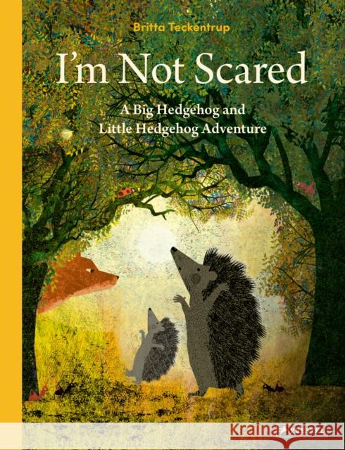 I'm Not Scared: A Big Hedgehog and Little Hedgehog Adventure Britta Teckentrup 9783791375410
