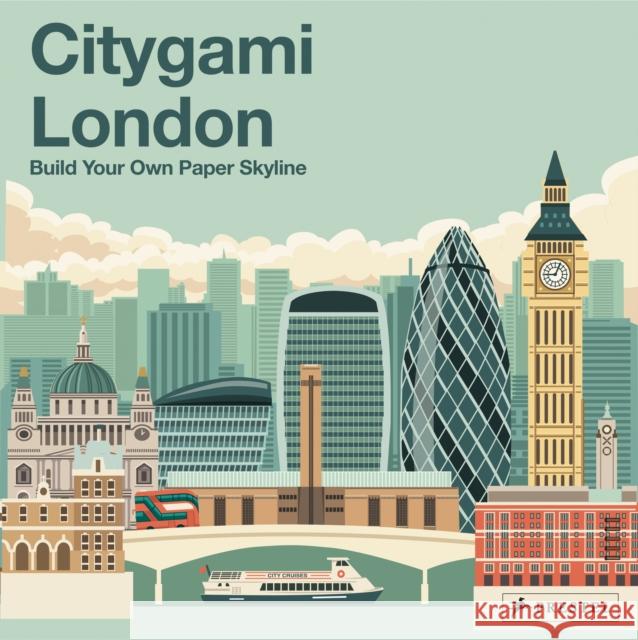 Citygami London: Build Your Own Paper Skyline Clockwork Soldier 9783791384221 Prestel Publishing