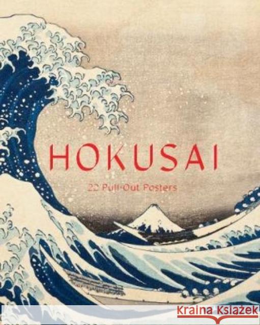 Hokusai: 22 Pull-Out Posters Forrer Matthi 9783791384306 Prestel Publishing