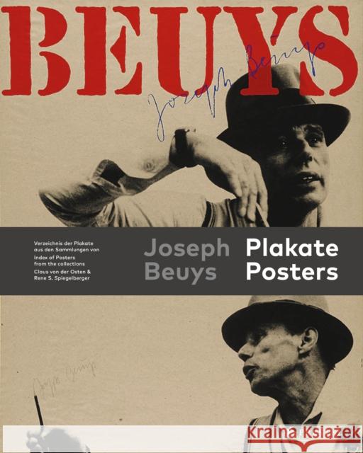 Joseph Beuys Posters Rene Spiegelberger Claus Vo 9783791387000 Prestel Publishing