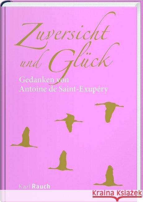 Zuversicht und Glück : Gedanken von Antoine de Saint-Exupéry Saint-Exupéry, Antoine de 9783792000755 Karl Rauch