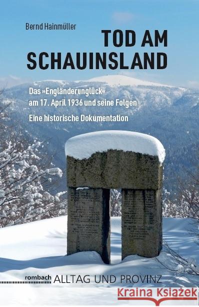 Tod am Schauinsland Hainmüller, Bernd 9783793099734 Rombach