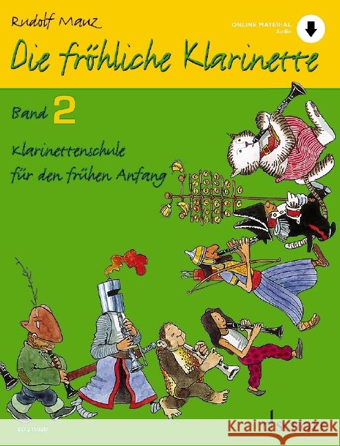 Die fröhliche Klarinette Mauz, Rudolf 9783795724252 Schott Music, Mainz