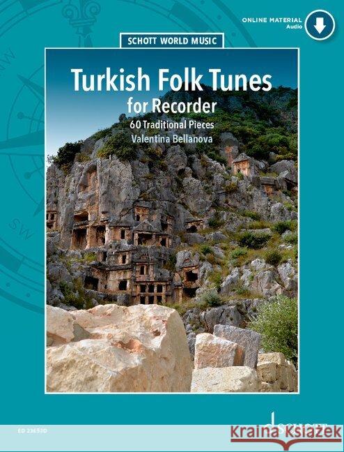 Turkish Folk Tunes for Recorder  9783795728021 Schott Music, Mainz