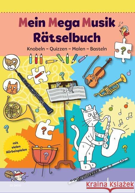 Mein Mega Musik Rätselbuch Blaschke, Maren, Schieren, Anna 9783795734480