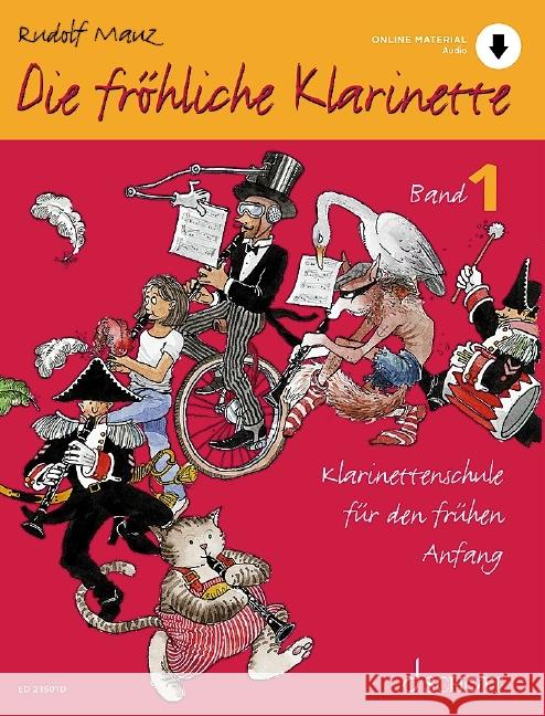 Die fröhliche Klarinette Mauz, Rudolf 9783795798949 Schott Music, Mainz