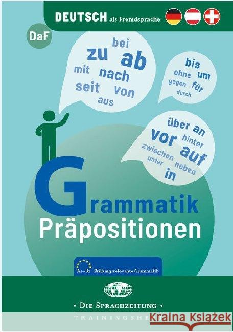 Grammatik Präpositionen : Prüfungsrelevante Grammatik A1 - B1. Deutsch als Fremdsprache Klöpping-Haupt, Laura 9783796110658 Schünemann