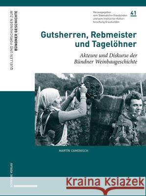 Gutsherren, Rebmeister und Tagelöhner: Akteure und Diskurse der Bündner Weinbaugeschichte Martin Camenisch 9783796547614 Schwabe Verlagsgruppe AG