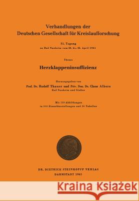 Herzklappeninsuffizienz  9783798502543 Not Avail