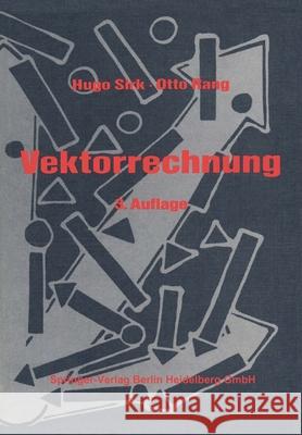 Einführung in Die Vektorrechnung: Für Naturwissenschaftler, Chemiker Und Ingenieure Rang, O. 9783798504028 Steinkopff-Verlag Darmstadt