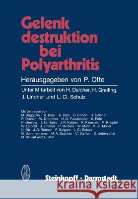 Gelenkdestruktion Bei Polyarthritis Deicher, H. 9783798505926 Not Avail