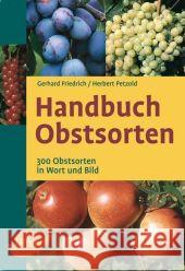 Handbuch Obstsorten : 300 Obstsorten in Wort und Bild Friedrich, Gerhard Petzold, Herbert  9783800148530 Ulmer (Eugen)