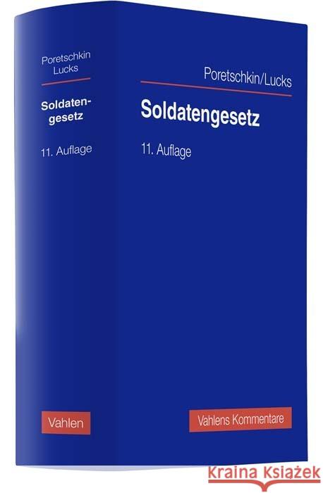 Soldatengesetz Lucks, Ulrich, Scherer, Werner, Alff, Richard 9783800666614