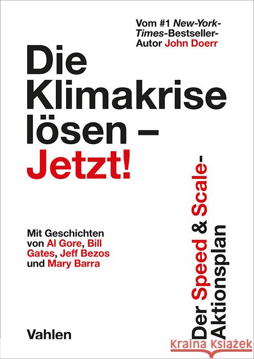 Die Klimakrise lösen - Jetzt! Doerr, John 9783800669653