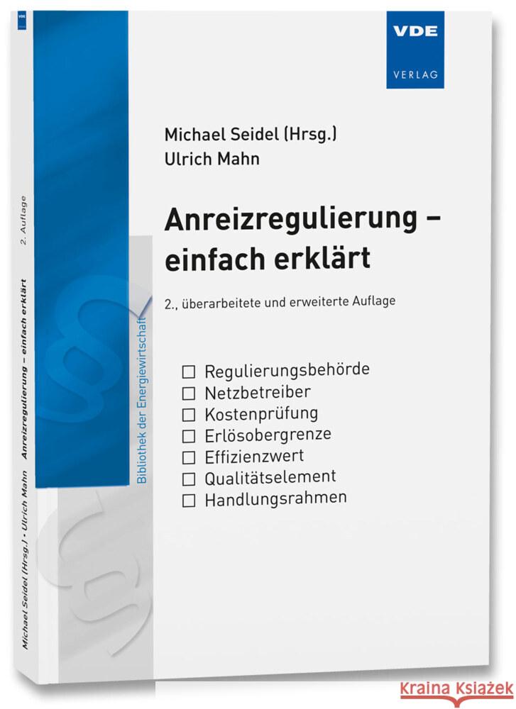 Anreizregulierung - einfach erklärt Mahn, Ulrich 9783800751419