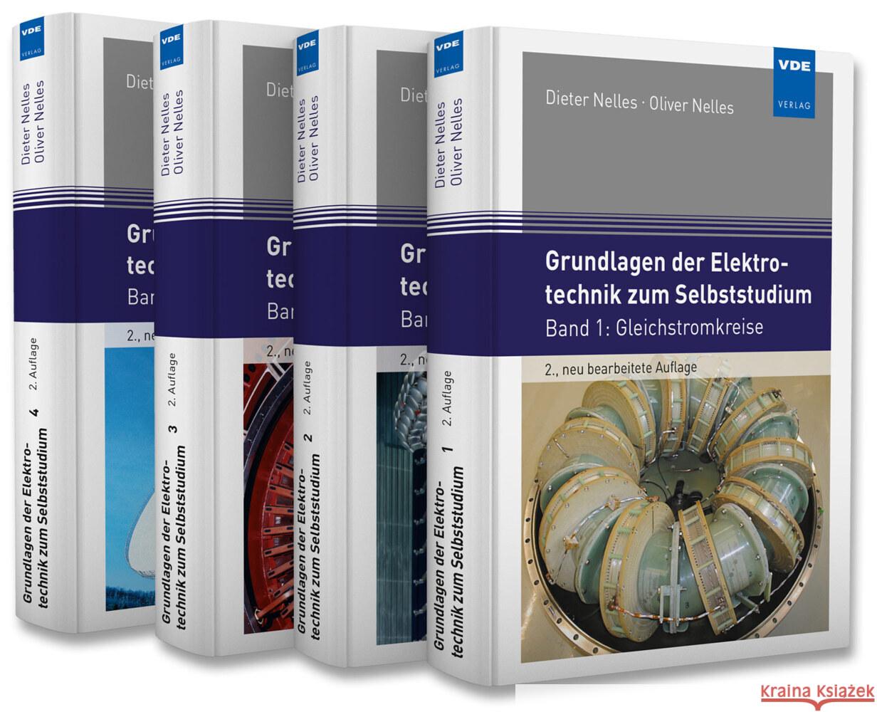 Grundlagen der Elektrotechnik zum Selbststudium (Set), 4 Teile Nelles, Dieter, Nelles, Oliver 9783800758173