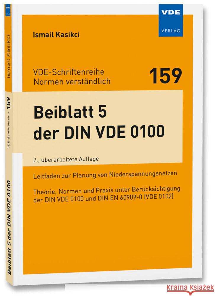 Beiblatt 5 der DIN VDE 0100 Kasikci, Ismail 9783800762101 VDE-Verlag