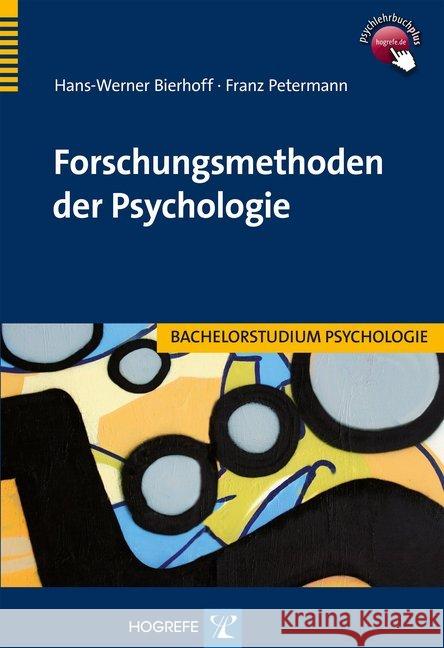 Forschungsmethoden der Psychologie Bierhoff, Hans-Werner; Petermann, Franz 9783801721831