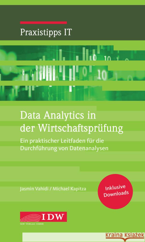 Data Analytics in der Wirtschaftsprüfung Jasmin, Vahidi, Michael, Kapitza, Kapitzka, Michael 9783802124358