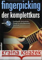 Fingerpicking. Der Komplettkurs, m. Audio-CD : Grundlegende Spieltechniken. Übungen in vielen Musikstilen. Detailfotos Capone, Phil   9783802408588 Voggenreiter