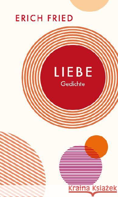 Liebe : Gedichte Fried, Erich 9783803133007 Wagenbach