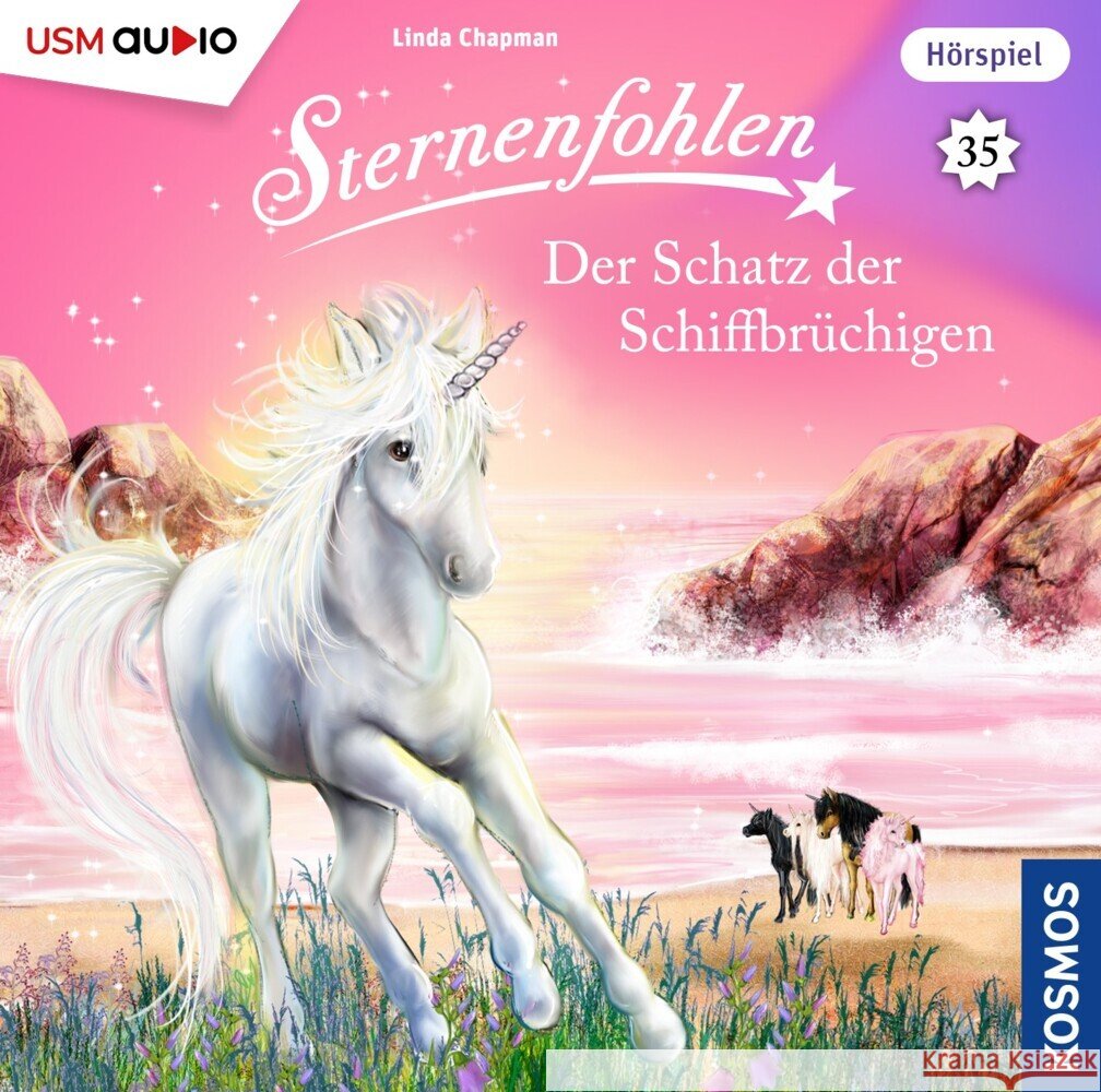 Sternenfohlen (Folge 35): Der Schatz der Schiffbrüchigen Chapman, Linda 9783803231550 United Soft Media (USM)