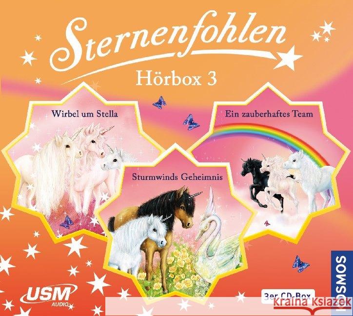 Die große Sternenfohlen Hörbox Folgen 7-9 (3 Audio CDs), 3 Audio-CD Chapman, Linda 9783803231925 United Soft Media (USM)