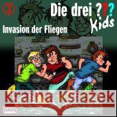 Die drei ???-Kids - Invasion der Fliegen, 1 Audio-CD Blanck, Ulf 9783803232120 Europa